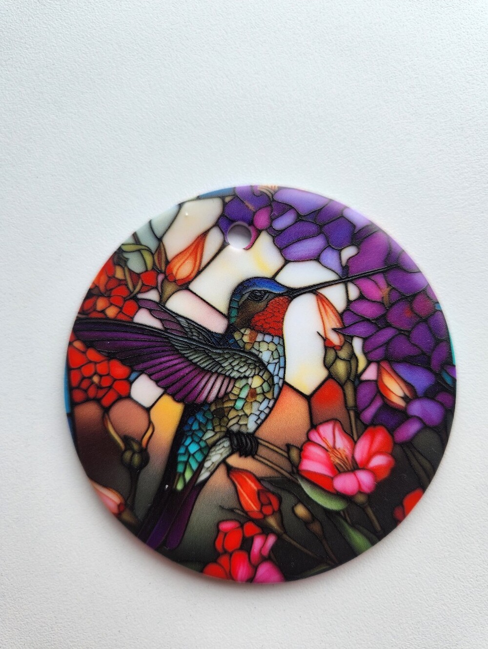 Hummingbird Ceramic Ornament Gift